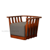 AMELIA TEAK WOOD SOFA - Nilambur Furniture