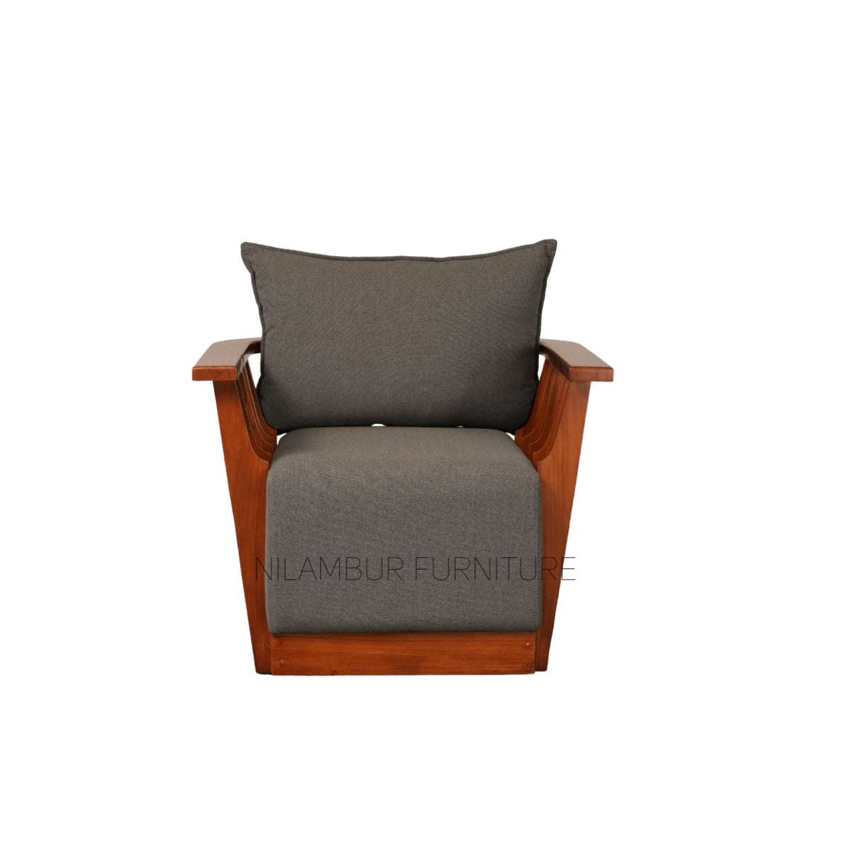 AMELIA TEAK WOOD SOFA - Nilambur Furniture