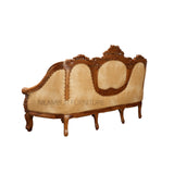 GAMEYA TEAK WOOD SOFA - Nilambur Furniture