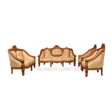 GAMEYA TEAK WOOD SOFA - Nilambur Furniture