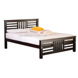 NAZ MAHOGONY WOOD BED COT - Nilambur Furniture