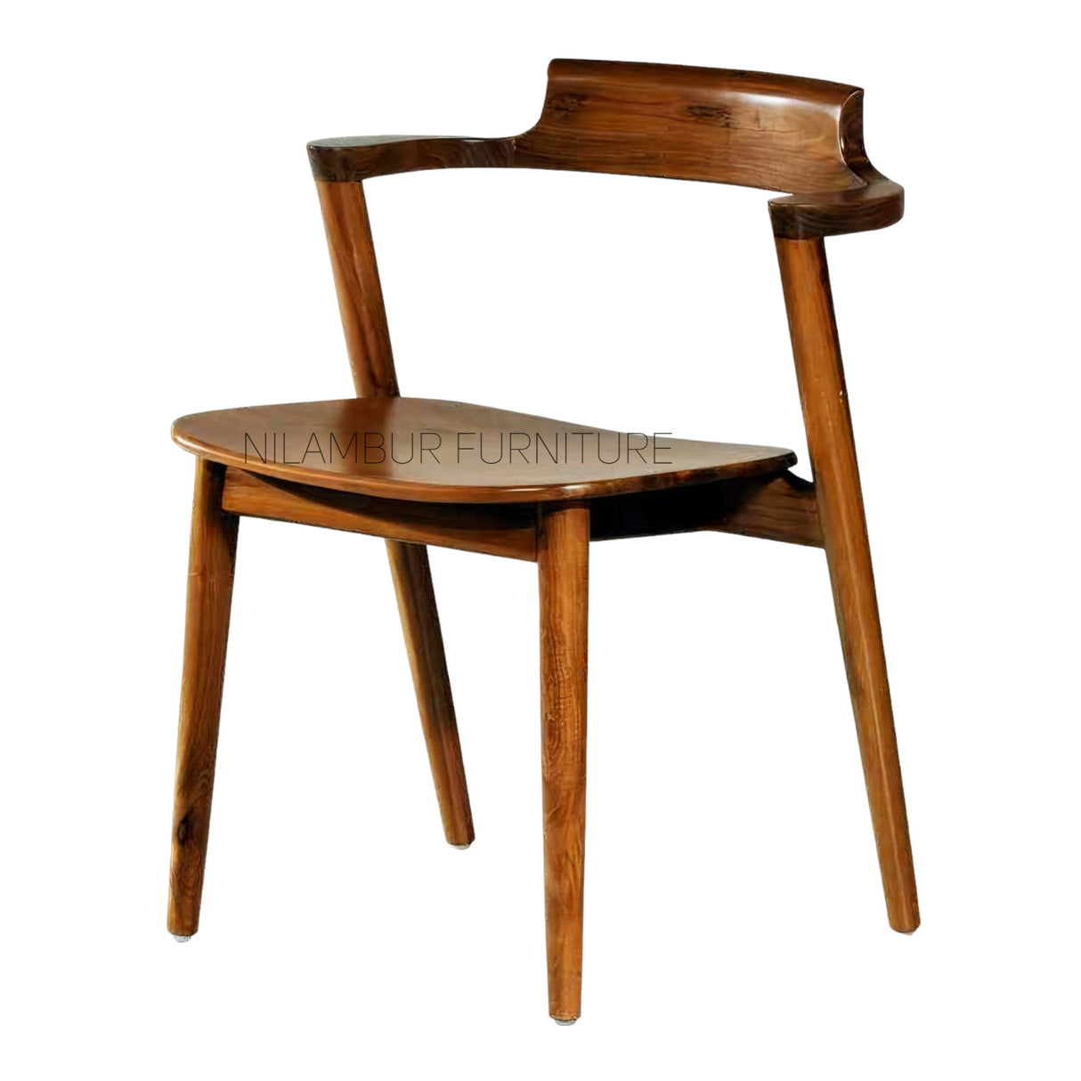 WESLEY STACKABLE TEAK WOOD CHAIR - Nilambur Furniture