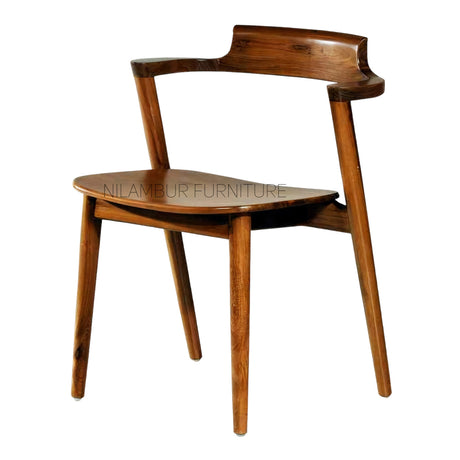 WESLEY STACKABLE TEAK WOOD CHAIR - Nilambur Furniture