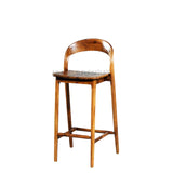 FOSHAN TEAK WOOD BAR CHAIR - Nilambur Furniture