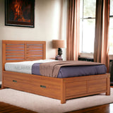 CAROLINE TEAK WOOD BED COT - Nilambur Furniture