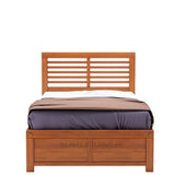 CAROLINE TEAK WOOD BED COT - Nilambur Furniture