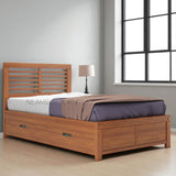 CAROLINE TEAK WOOD BED COT