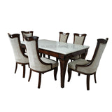 DELMER TEAK WOOD DINING SET - Nilambur Furniture