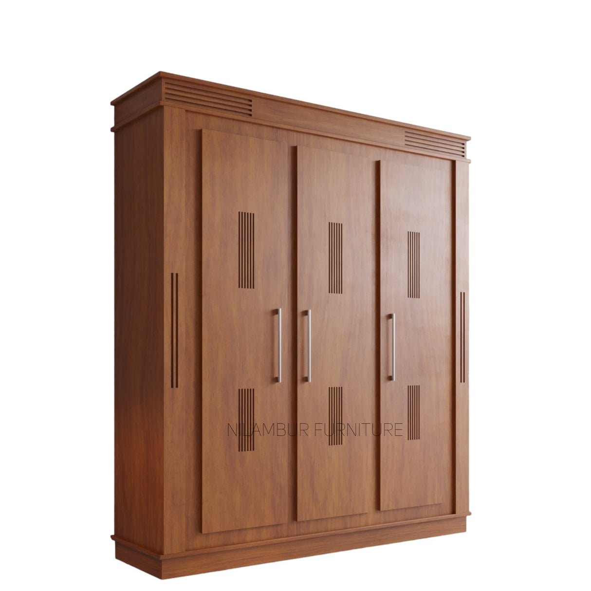 TEHRAN TEAK WOOD WARDROBE - Nilambur Furniture