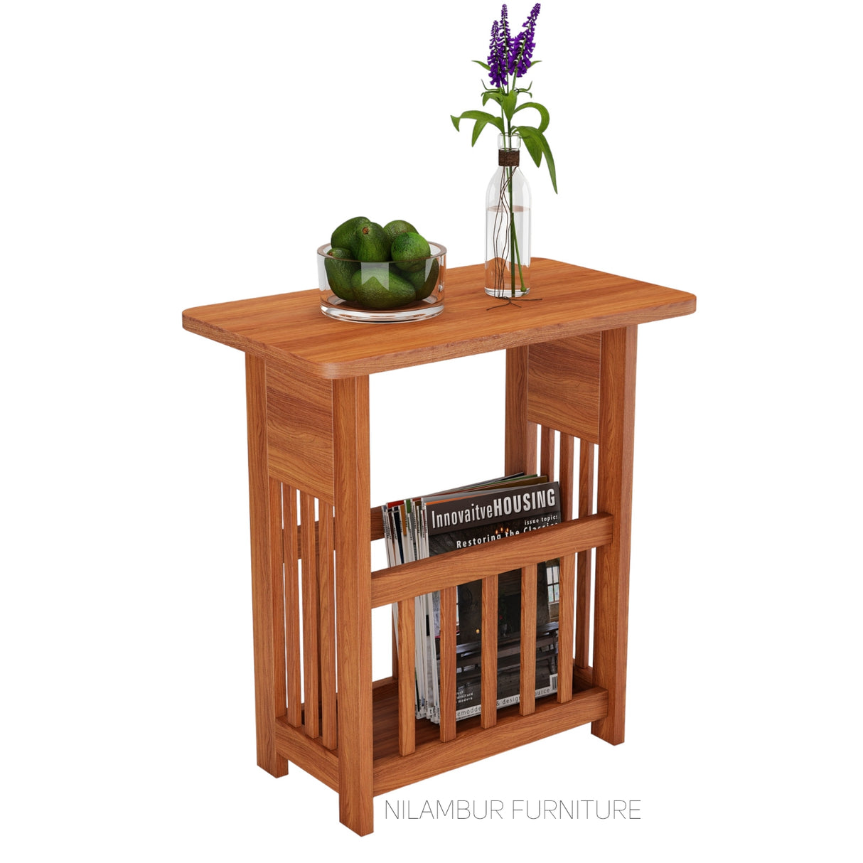 ARUBA MAGAZINE RACK - Nilambur Furniture