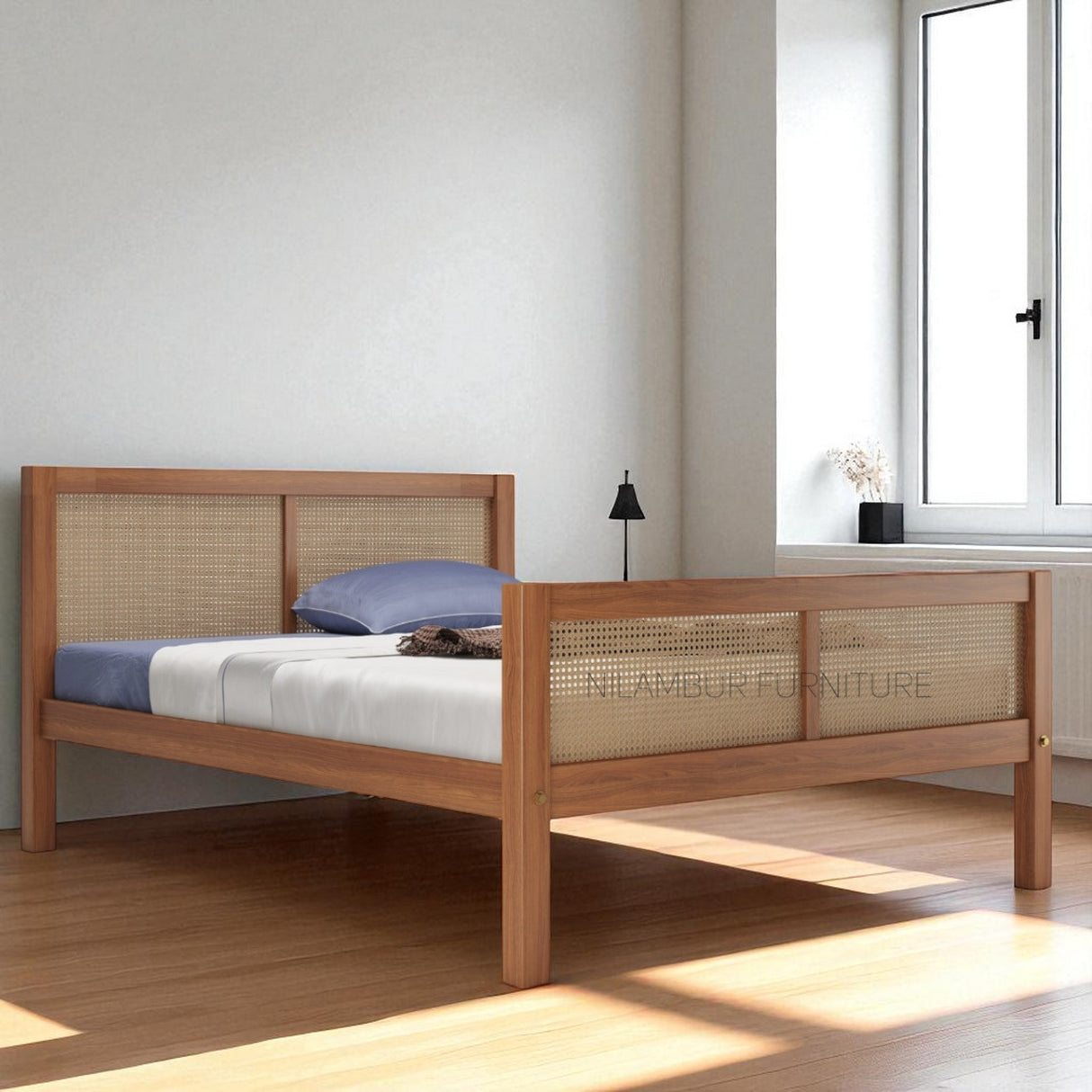 ATHENS TEAK BED COT