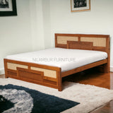 ZEUS TEAK BED COT - Nilambur Furniture