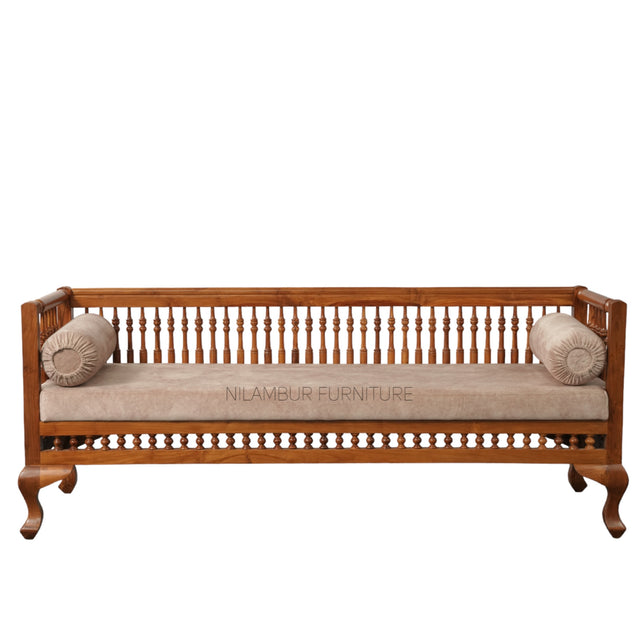 ALOKA TEAK WOOD DIWAN - Nilambur Furniture