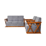 AUSTIN TEAK WOOD SOFA - Nilambur Furniture