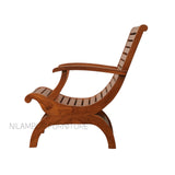 MAHIKA TEAK WOOD PLANTATION CHAIR - Nilambur Furniture