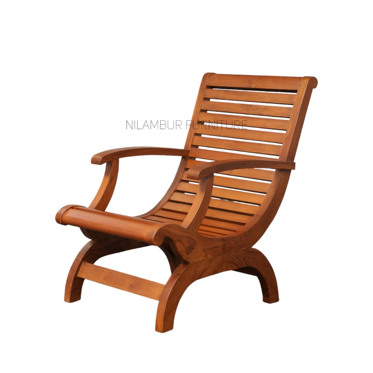 MAHIKA TEAK WOOD PLANTATION CHAIR - Nilambur Furniture