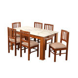 URBAN TEAK WOOD DINING SET - Nilambur Furniture