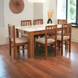 URBAN TEAK WOOD DINING SET - Nilambur Furniture