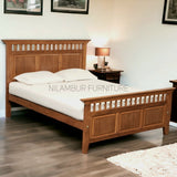 SKY TEAK WOOD BED COT - Nilambur Furniture