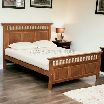 SKY TEAK WOOD BED COT