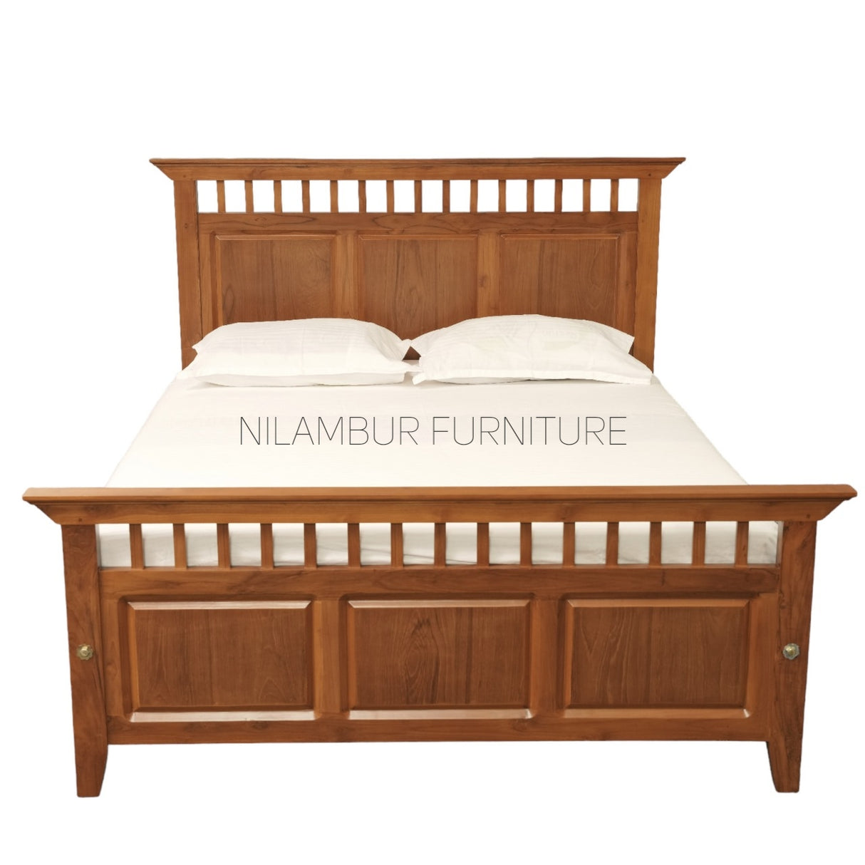 SKY TEAK WOOD BED COT - Nilambur Furniture