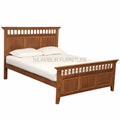 SKY TEAK WOOD BED COT