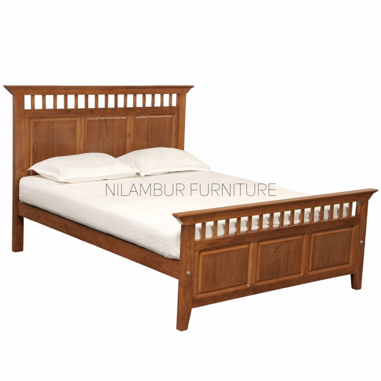 SKY TEAK WOOD BED COT - Nilambur Furniture