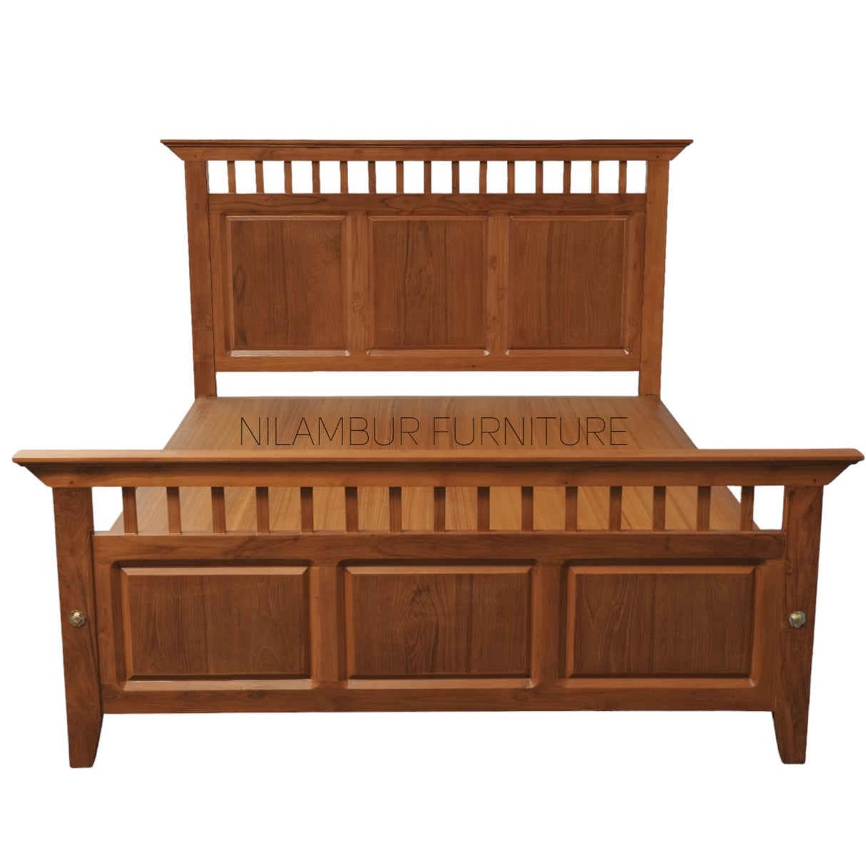 SKY TEAK WOOD BED COT - Nilambur Furniture