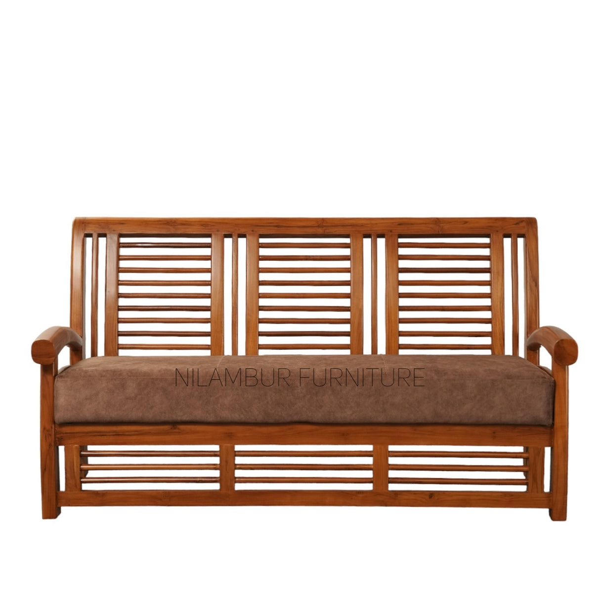 TUSKER TEAK WOOD SOFA - Nilambur Furniture