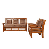 TUSKER TEAK WOOD SOFA - Nilambur Furniture