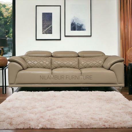 ALTHEA LEATHERETTE SOFA - Nilambur Furniture