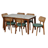 MONARCH TEAK WOOD DINING SET - Nilambur Furniture