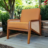 CLASSY TEAK LOUNGE CHAIR - Nilambur Furniture