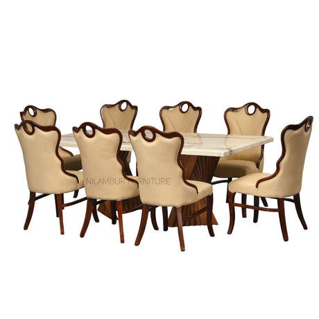 STYLO 8 SEATER DINING SET - Nilambur Furniture