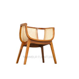 MOON TEAK WOOD CHAIR