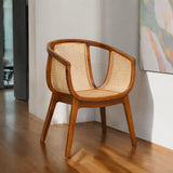 MOON TEAK WOOD CHAIR