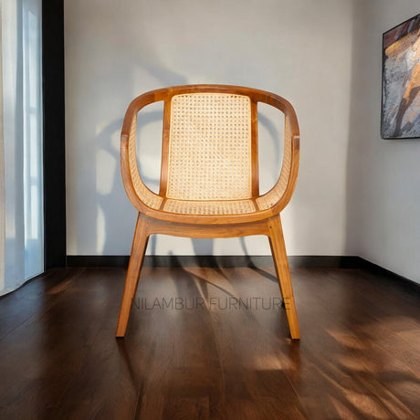 MOON TEAK WOOD CHAIR