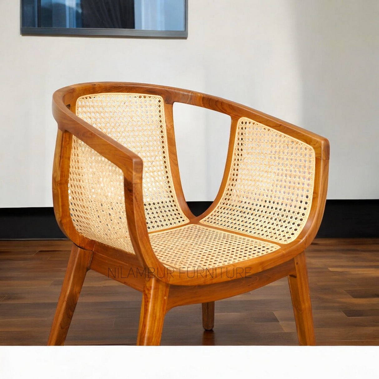 MOON TEAK WOOD CHAIR