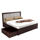 ADMIRE MAHOGONY STORAGE BED COT