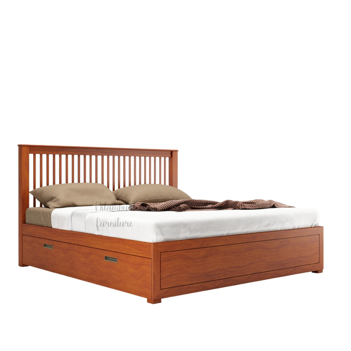 ADMIRE TEAK STORAGE BED COT