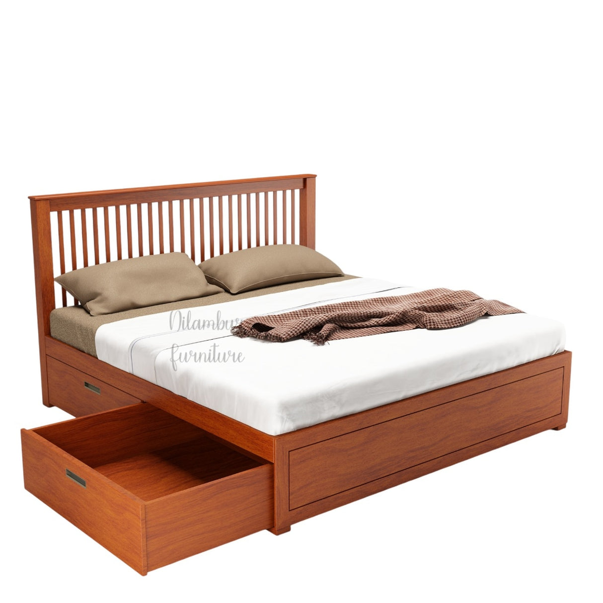 ADMIRE TEAK STORAGE BED COT