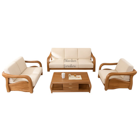 BERLIN TEAK WOOD SOFA