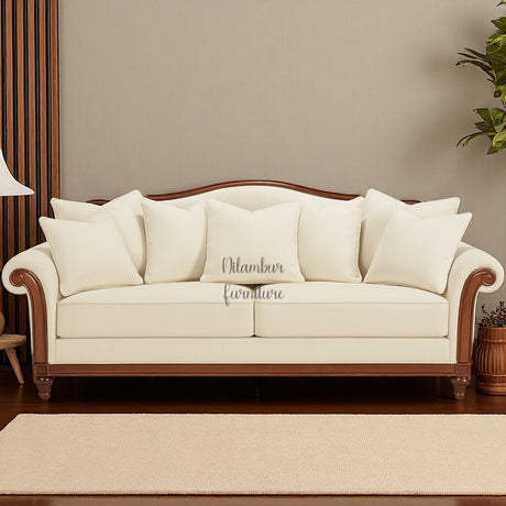 BEONICA TEAK WOOD SOFA