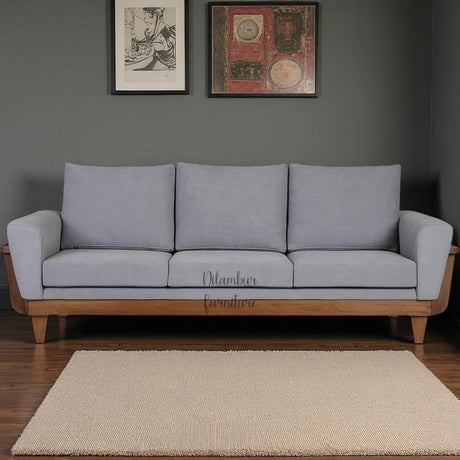 AIDEN TEAK WOOD SOFA