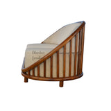 SHELL TEAK WOOD SOFA
