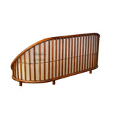 SHELL TEAK WOOD SOFA