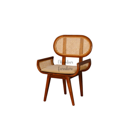 VANCHI TEAK WOOD RATTAN SOFA