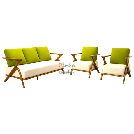 HOPPER TEAK WOOD SOFA