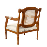 VEDIC TEAK WOOD RATTAN SOFA