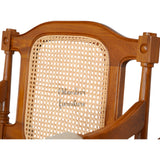 VEDIC TEAK WOOD RATTAN SOFA